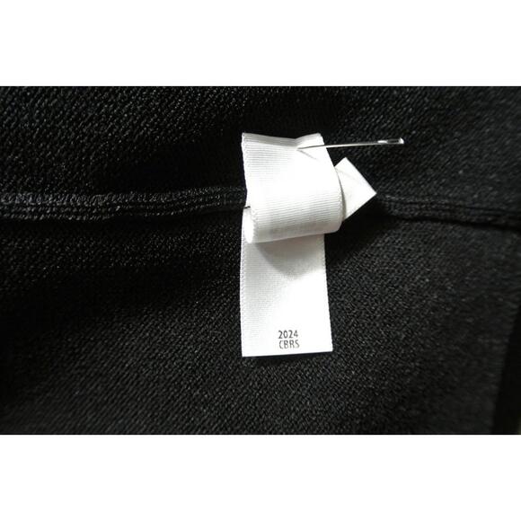 NEW, St.John Santiago Knit Scoop-Neck Sleeveless Dress in Black Size L #MD1100 - Picture 9 of 10